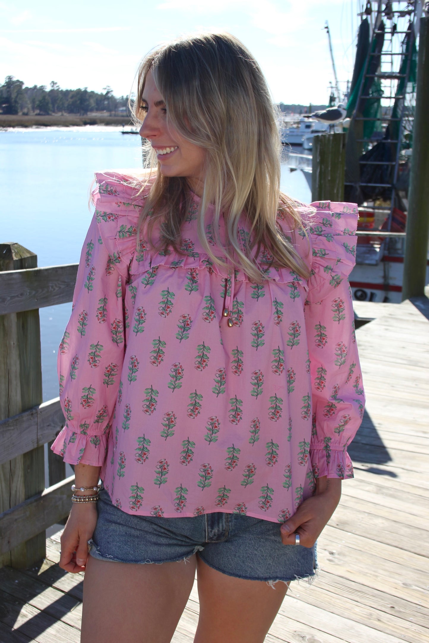 Pink Blouse