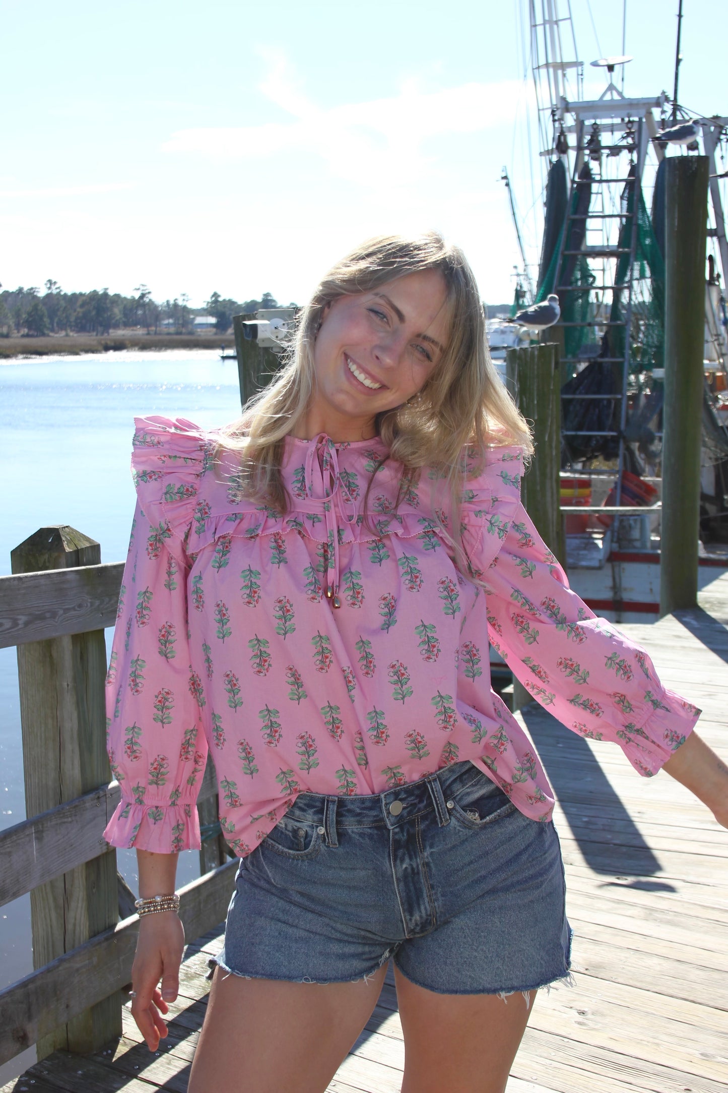 Pink Blouse