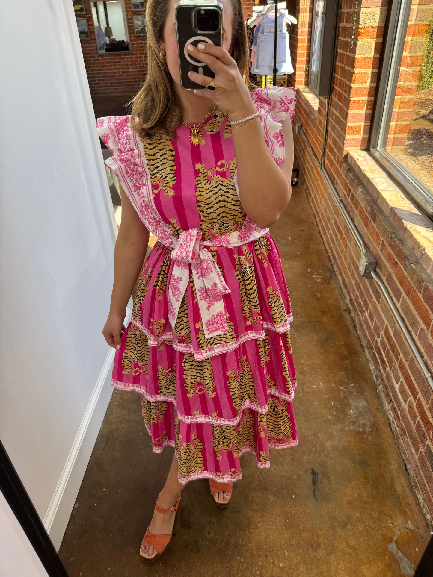 Heart of Grace Pink Tiger Dress