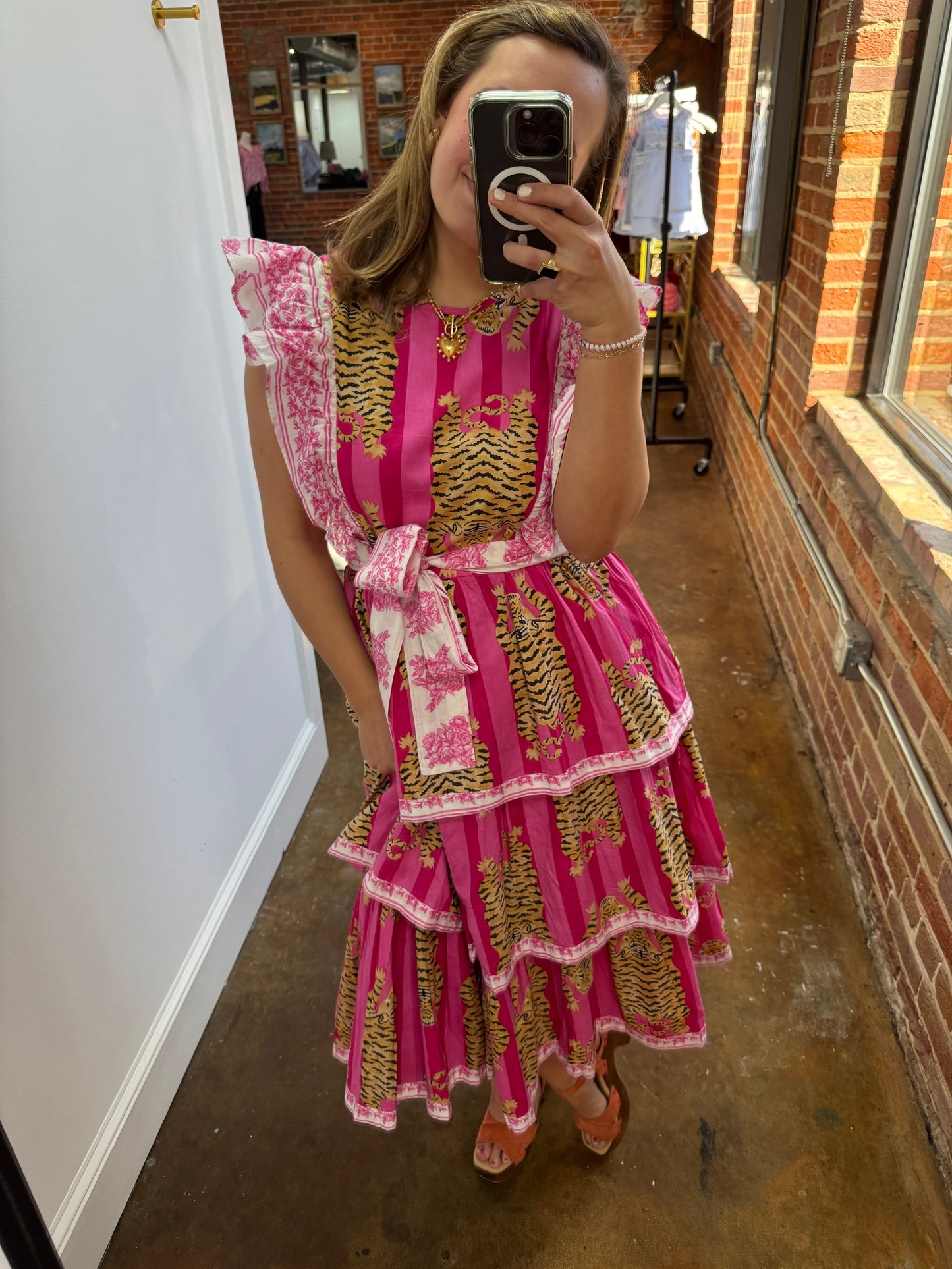 Heart of Grace Pink Tiger Dress