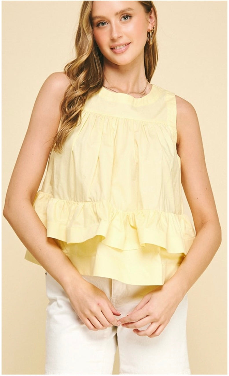 Yellow Blossom Blouse