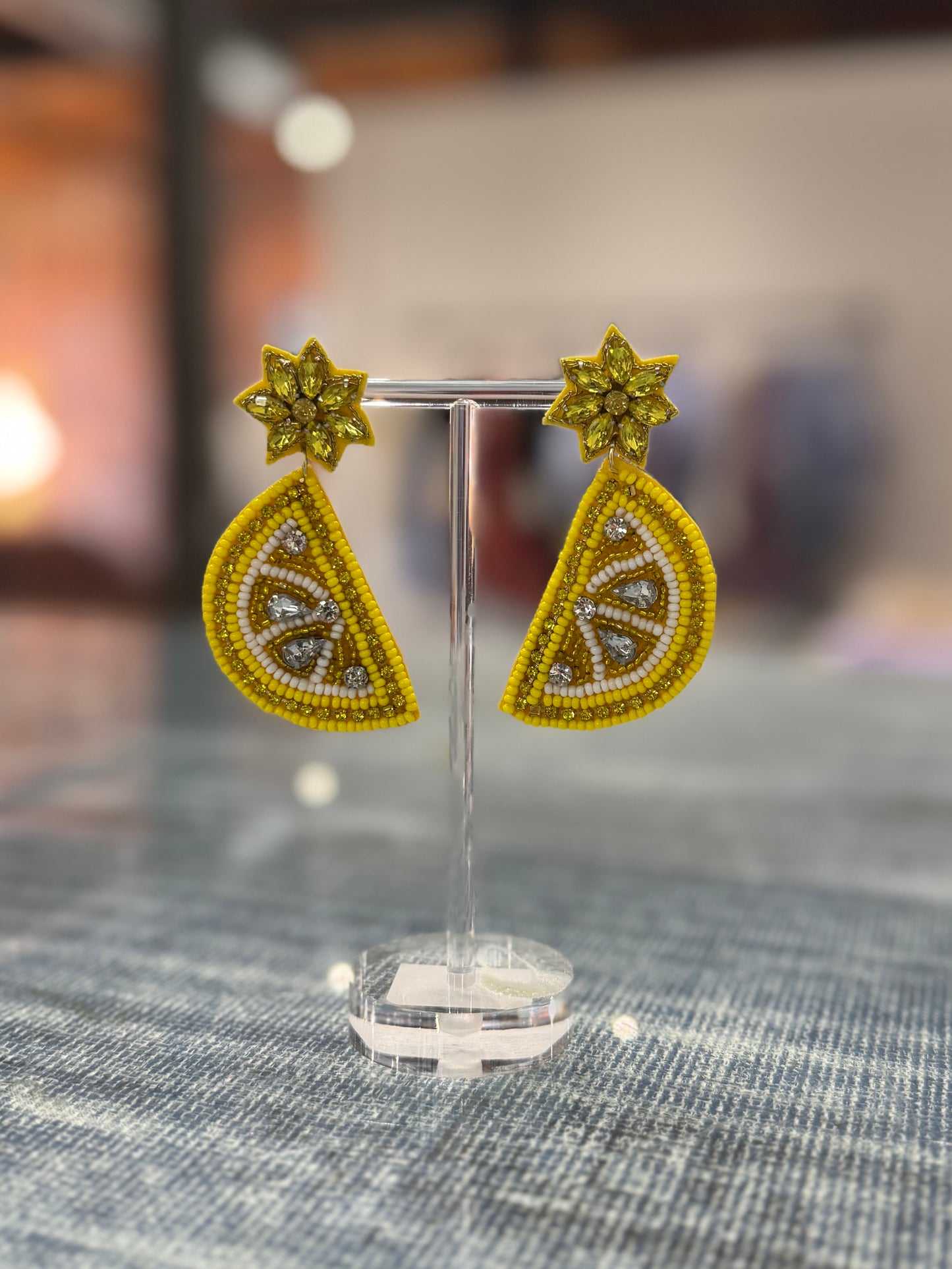 Lemon Drop Earrings 💛