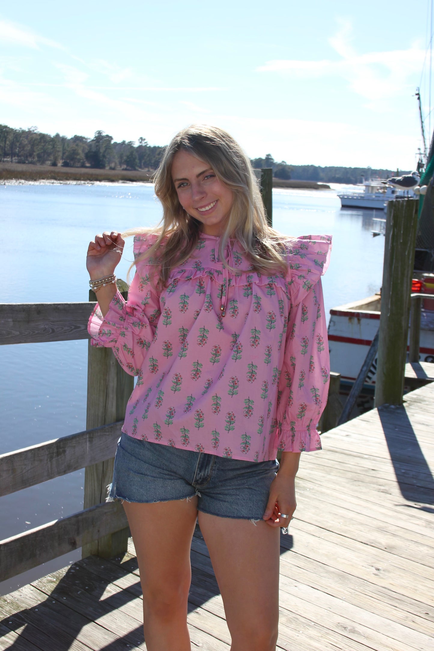 Pink Blouse