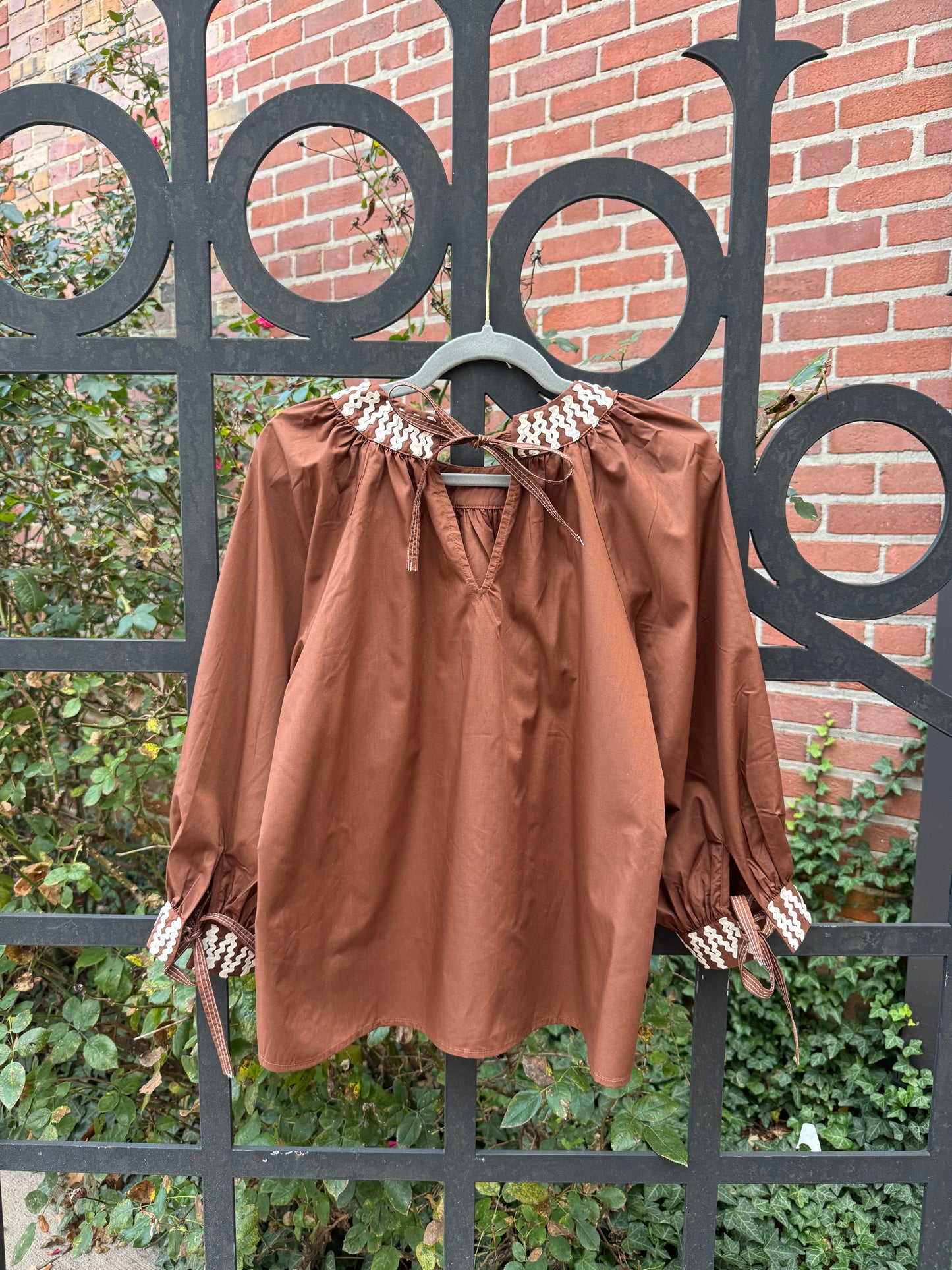 Chocolate Blouse