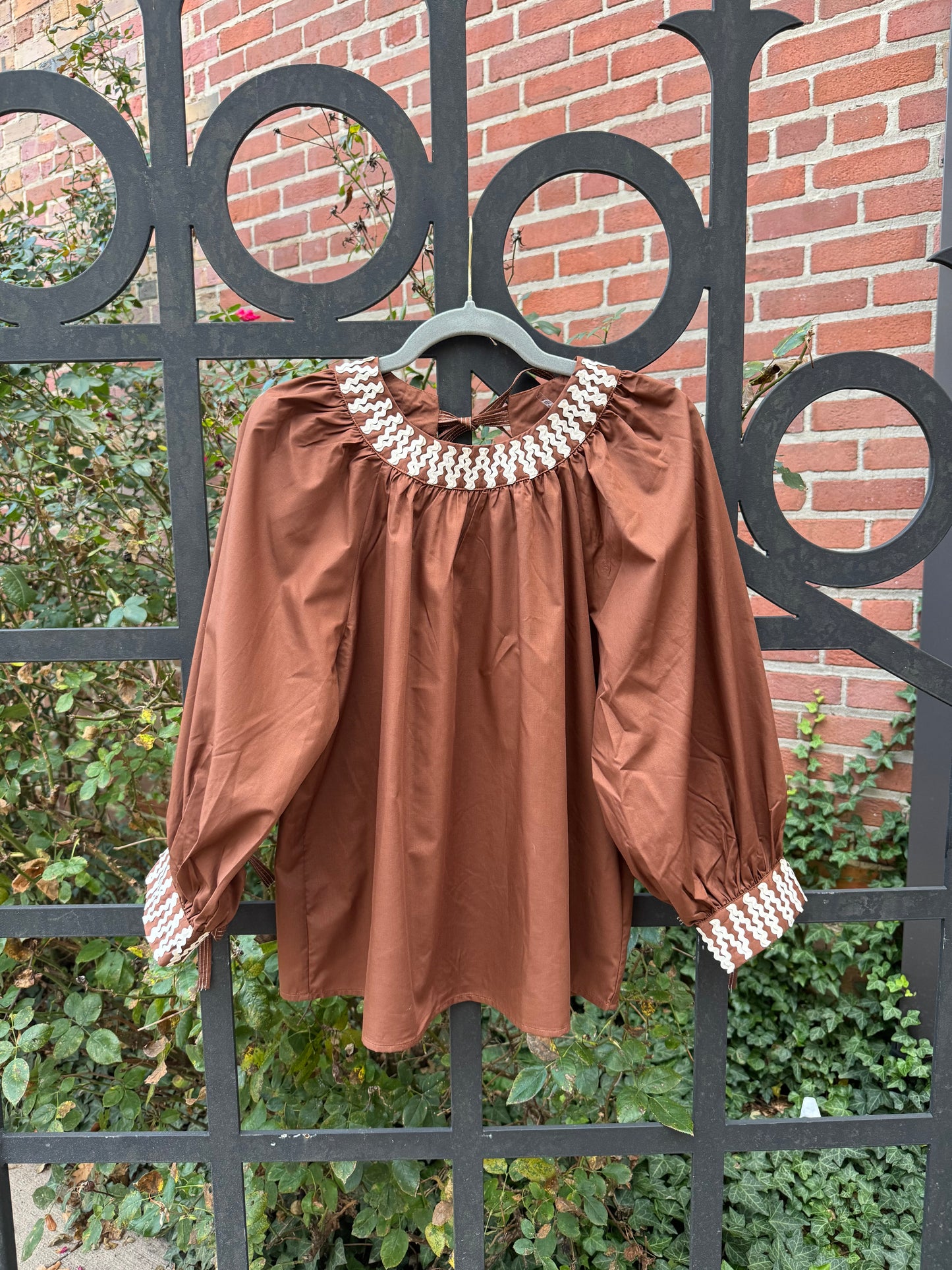 Chocolate Blouse