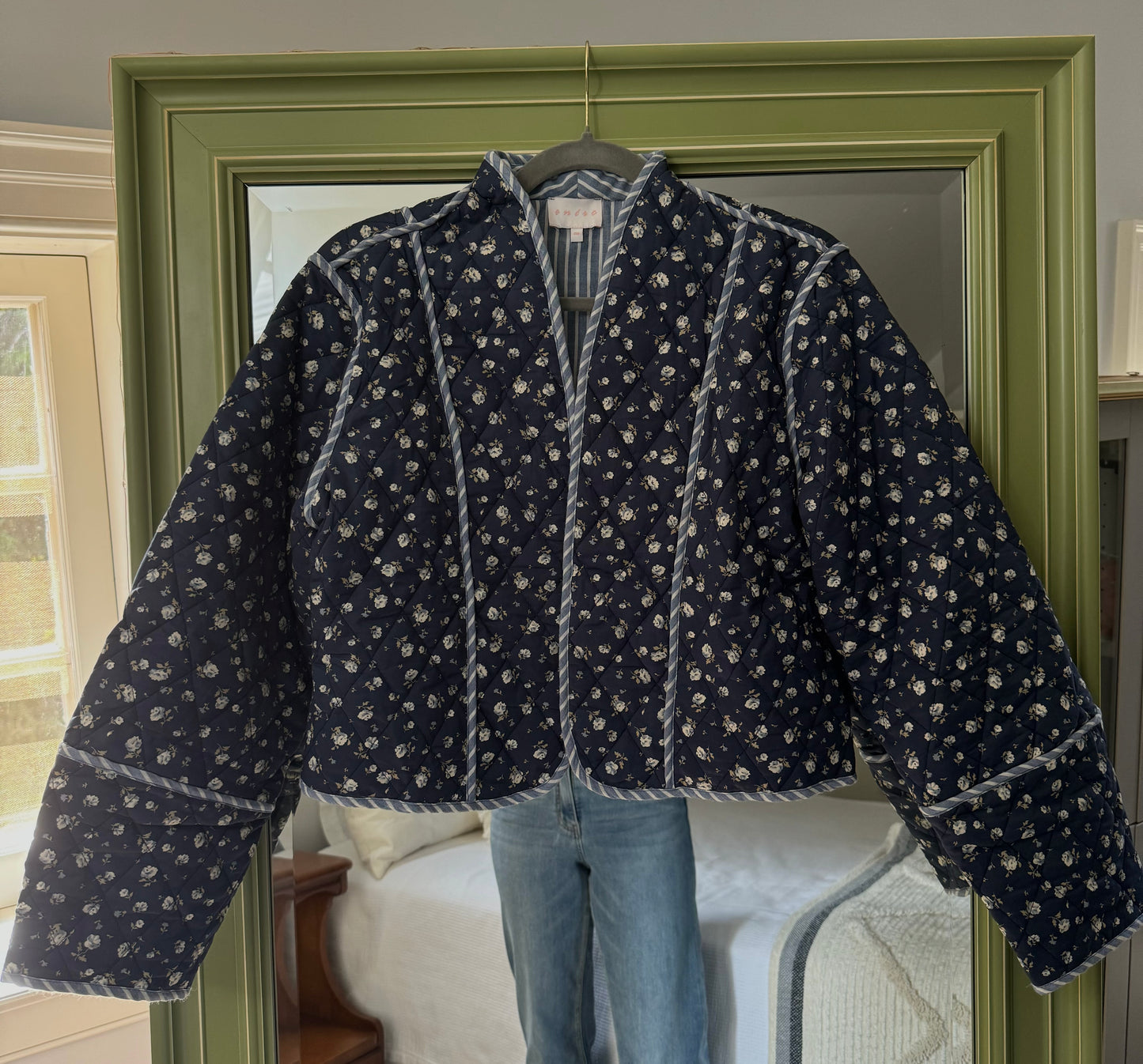 Blue Quilt Jacket