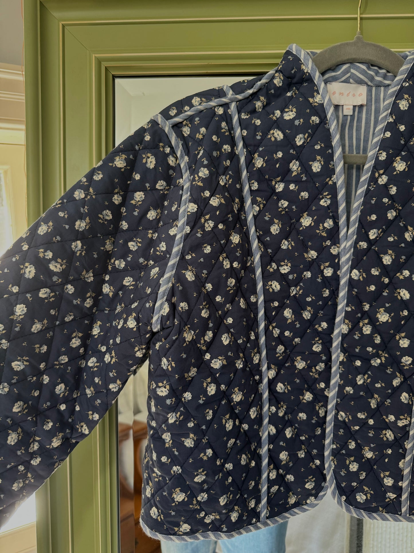 Blue Quilt Jacket